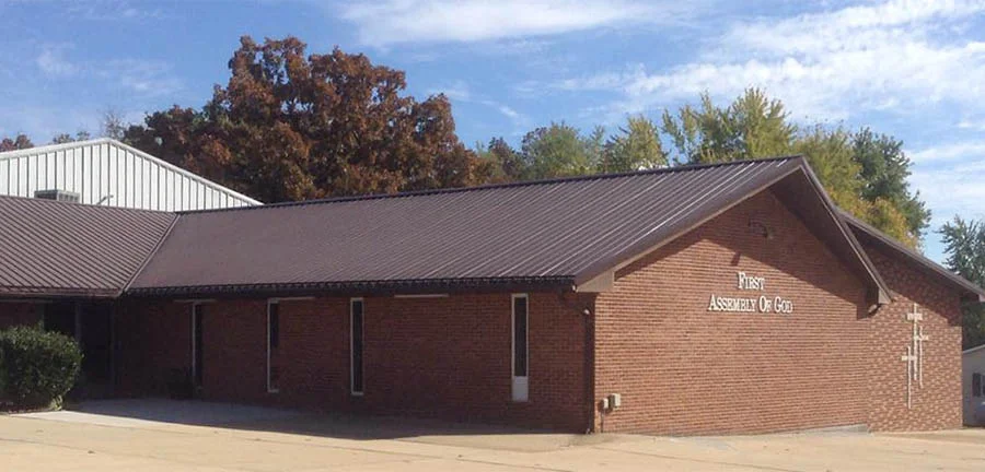 Church building Ellsinore First Assembly of God Missouri